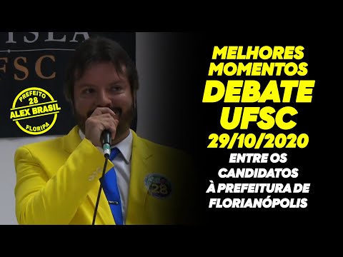 MELHORES MOMENTOS DEBATE UFSC 29/10 • ENTRE OS CANDIDATOS À PREFEITURA DE FLORIPA