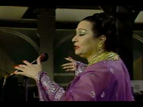 Yma Sumac on David Letterman Show (1987)