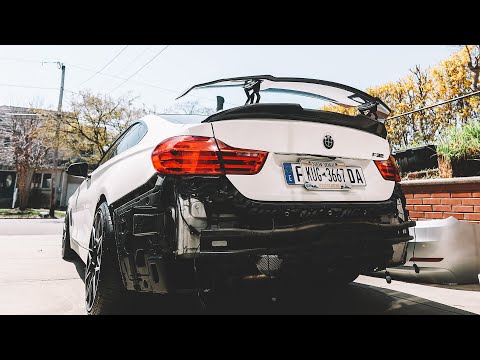 M Sport Rear Bumper Install \\ BMW F32