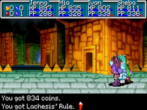Golden Sun - The Lost Age RNG Compilation Part 1