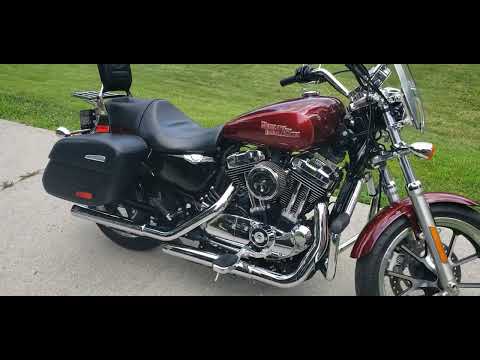 Harley Davidson Sportster 1200T Vance & Hines Straight Shots with quiet Baffles