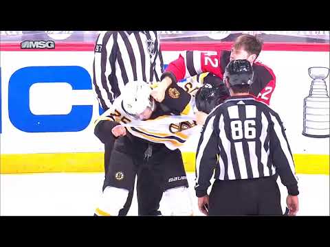 NHL Fight - Bruins @ Devils - Clifton vs Greer - 03 05 2021