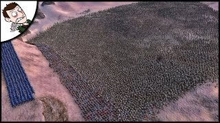 Massive 30000 Zombie v Crusader Army Survival Battle - Ultimate Epic Battle Simulator Gameplay