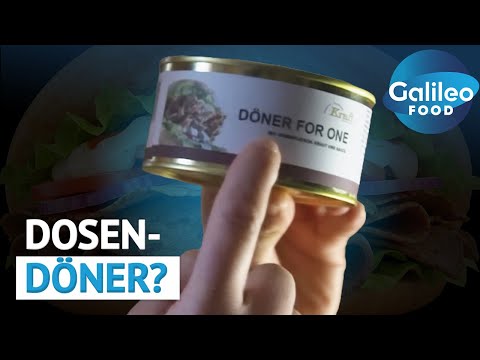 "Döner for One" Dosen-Döner: Genialer Notfall-Snack oder komplette Katastrophe?  | Galileo Food