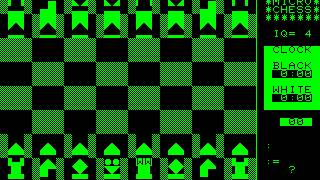 Commodore PET/CBM Game: Microchess (1978 Micro-Ware)