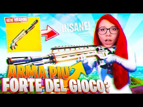 IL NUOVO FUCILE LEGGENDARIO E' DEVASTANTE! - FORTNITE ITA