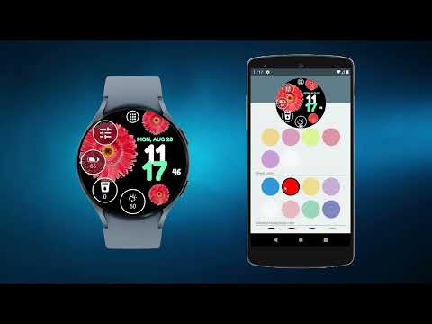 Flower Watch Face by HuskyDEV