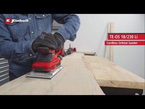 Миниатюра изображения товара Вибрационная шлифовальная машина Einhell TE-OS 18/230 Li Solo (4460720)