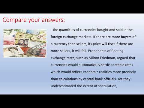 Unit 26 Exchange rate Part 3