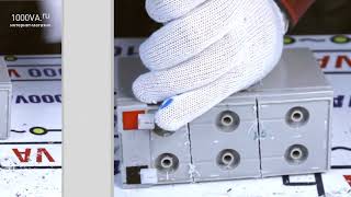 Аккумулятор КОНТАКТ КТ 12 7  Разбираем и взвешиваем