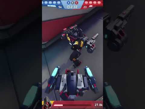Glitching bot in Mech Arena 😂