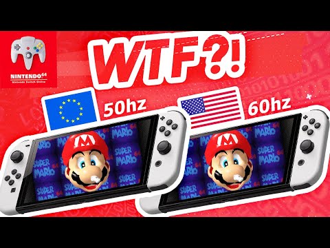 Nintendo 64 Switch Online - EUROPA Version NUR in 50Hz statt 60Hz & Nintendo ANTWORTET