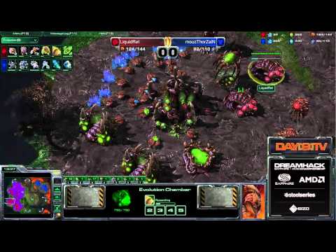 ThorZaIN (T) vs Ret (Z) G1 Dreamhack Winter Group 4 - Day 2