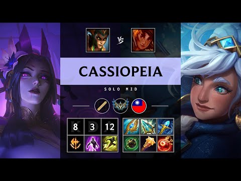 Cassiopeia Mid vs Taliyah - TW Challenger Patch 25.16