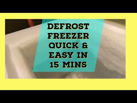 Defrost Freezer in 15 minutes