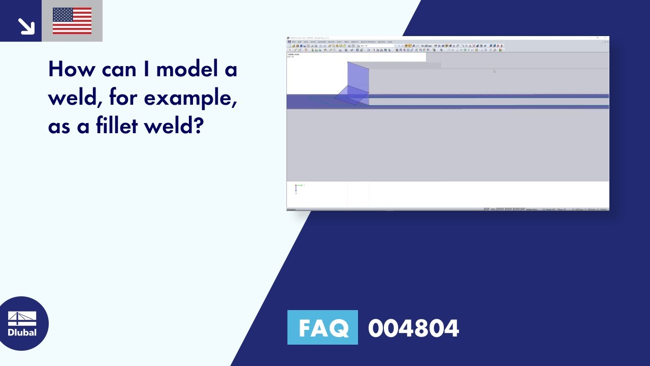 [EN] FAQ 004804 | How can I model a weld, for example, as a fillet weld?