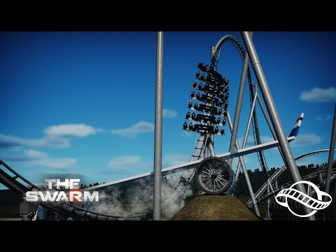 Making The Swarm Part 3 (Thorpe Park) - Planet Coaster