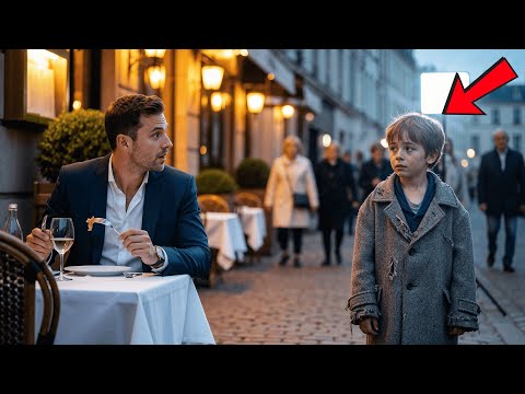 Ragazzo Senza Tetto Chiede a un Milionario: "Posso Mangiare i Suoi Avanzi?" — E Lui Cambia Tutto!