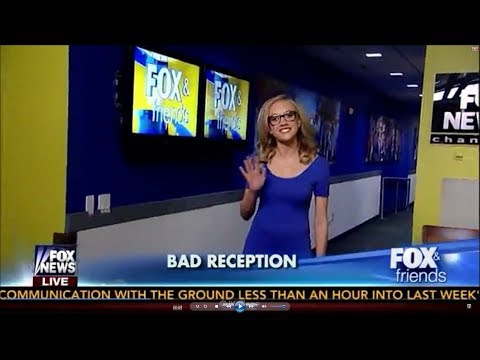 03-15-14 Kat Timpf on Fox & Friends - Entering the Studio