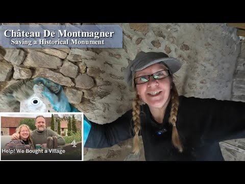 152. Lesa Gets STONED Again! Renovating A Chateau Takes Love And Devotion.
