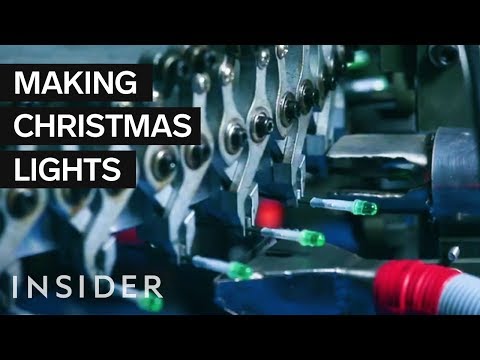 How Christmas Lights Are Made
