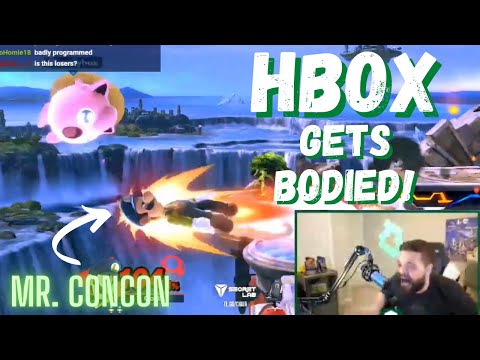Hbox gets BODIED by Mr. ConCon
