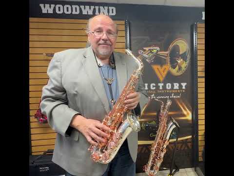 Ed Calle playing the Revelation Series Saxophone by Victory