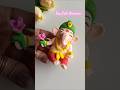 Cute Little Clay Ganesha Diy Ganesh Ganeshchaturthi