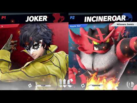 SSB 208 Winners Semis - Hugh (Joker) vs Apple Kid (Incineroar)