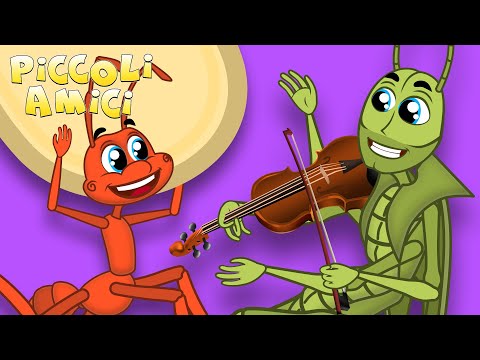 La Formica e La Cicala (NUOVA) canzone | Canzoni per Bambini con Piccoli Amici