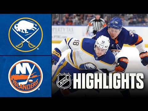 Sabres vs. Islanders | NHL Highlights | January 24, 2026