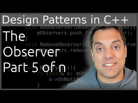 The Observer Design Pattern in C++ - Part 5 of 5 - Review and Next Steps