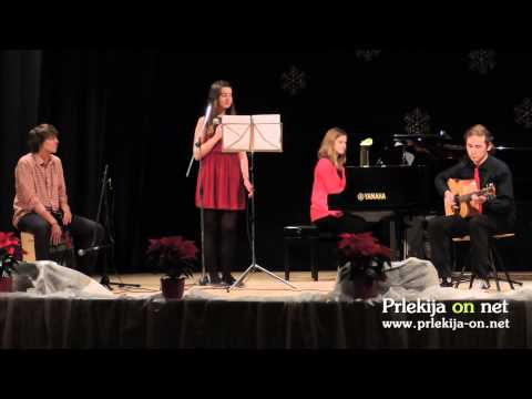 Maša But, Aljaž Ferenc, Neja Skrbiš in Filip Korošec - Santa Claus is coming to town