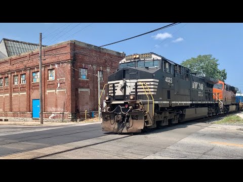 Norfolk Southern Trains On CSX Tracks & CSX On NS Tracks, 2 New RR Crossings That I Never Filmed!