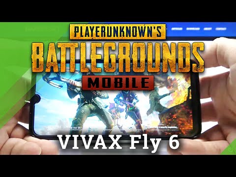 PUBG Gameplay on VIVAX Fly 6 - Android Game Review