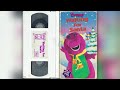 Barney Waiting For Santa 1990 1995 VHS Release