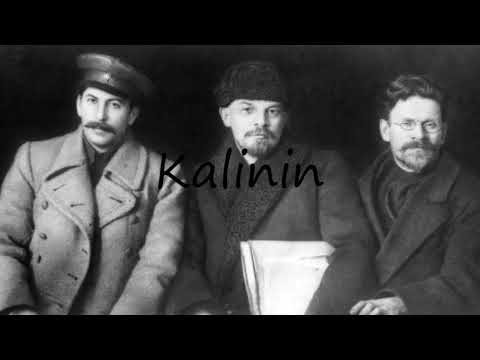 How to Pronounce Kalinin?