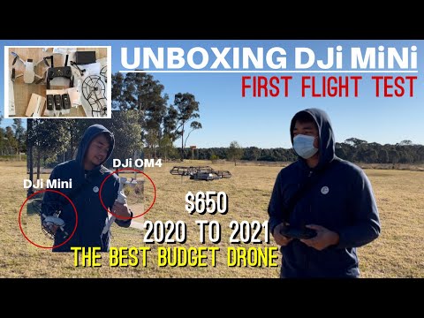 DJI Mavic Mini Drone | Best Budget Drone | Unboxing | First Flight Test