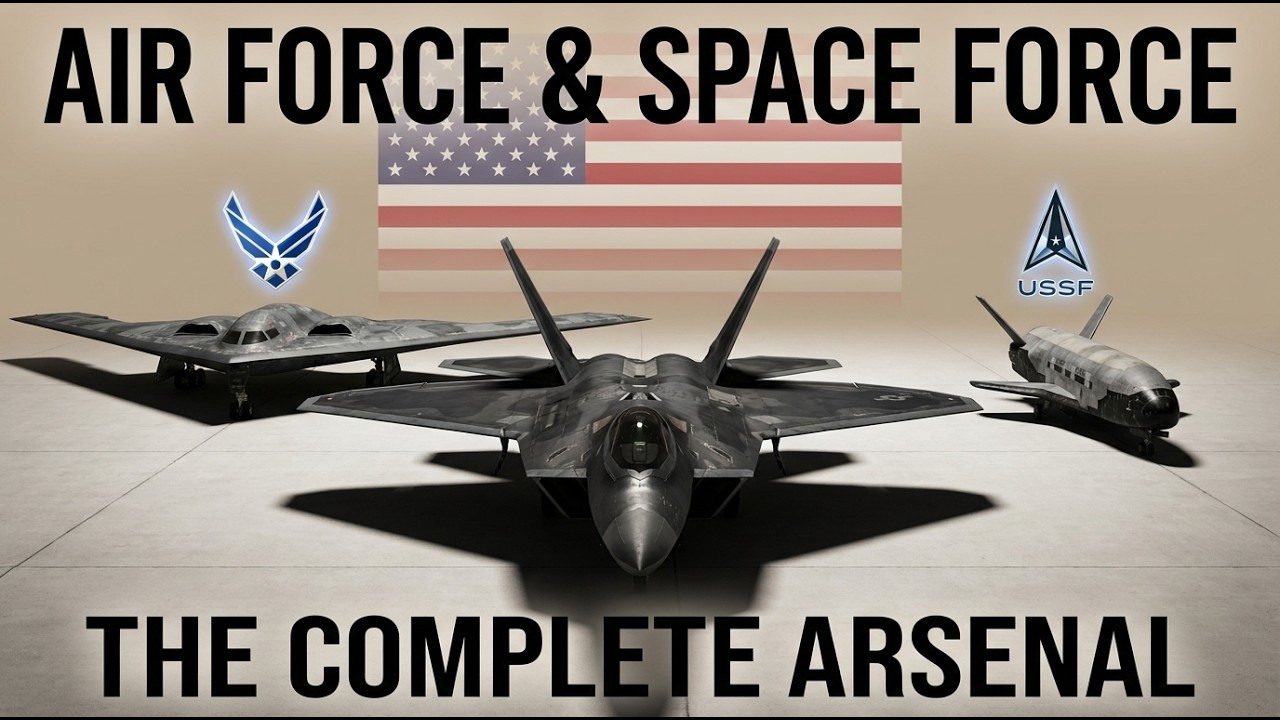 Can Anyone Stop the US Air Force? | Complete USAF & Space Force Arsenal