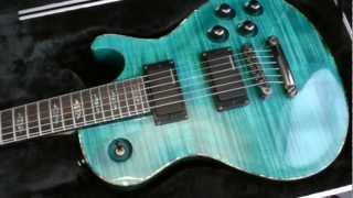 Video thumbnail for CHARVEL DESOLATION DS1 TRANS BLUE SMEAR by TCJguitars