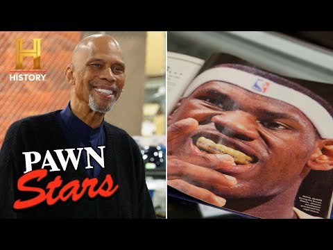 LeBron & Kareem: High-Scoring, High-Flying Items | Pawn Stars