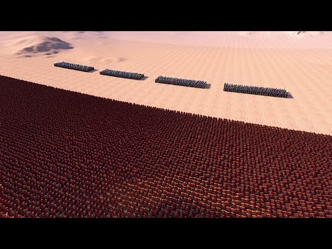 1000 JEDI vs 20.000 SPARTANS - UEBS