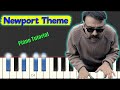 Vince Guaraldi - Newport Theme - Jazz Piano Tutorial