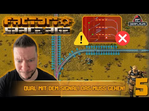 FACTORIO SPACE AGE Gameplay German #05 | HUGE progress but still BAD LUCK! Trouble with the signal!