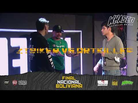Ztriker Vs ArtKiller 8vos de final "Nacional 🇧🇴 Whaseo-Codigo031" #Freestyle #UrbanRoosters