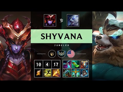 Shyvana Jungle vs Volibear - NA Challenger Patch 25.15