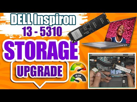 How to Upgrade SSD Storage on DELL Inspiron 13 5310 Laptop 🚀
