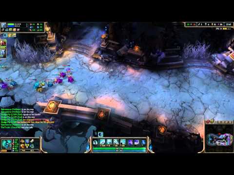 Volibear Hecarim and Zed in the Twisted Treeline - League