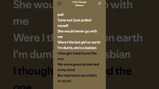 #WEEZER || pink triangle by Weezer || #Spotify #idkwhattoputhere