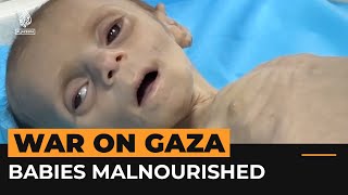 Babies are dying of hunger and dehydration in Gaza | Al Jazeera Newsfeed